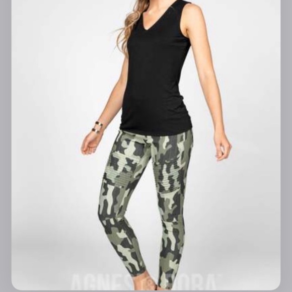 Agnes & Dora Moto Jegging Camo XS - Picture 2 of 7